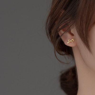 Bow Stud Earrings