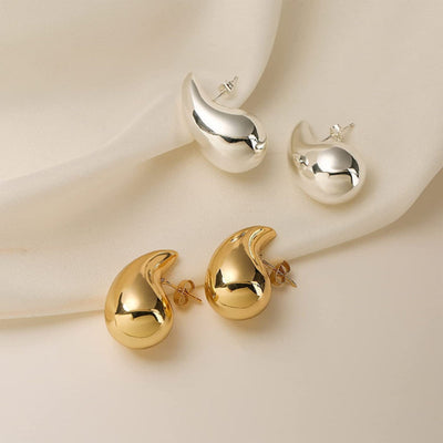 Water Drop Earring - Gold