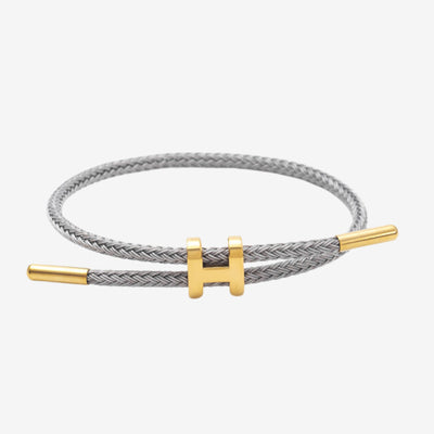 H Adjustable Bracelet