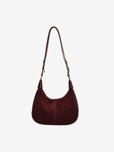 Élodie Shoulder Suede Bag