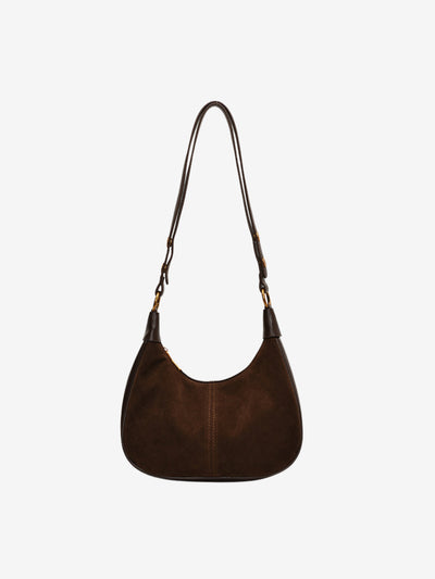 Élodie Shoulder Suede Bag