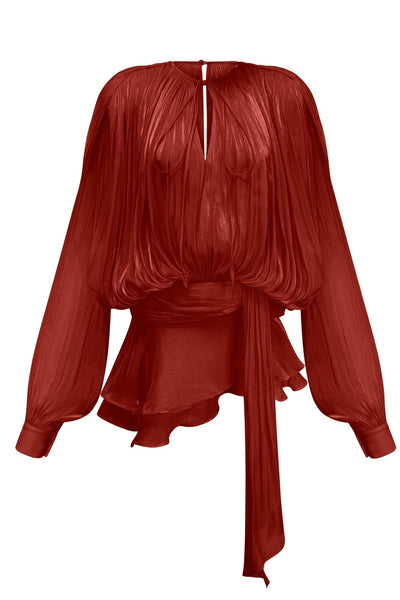 Bloom Pleated Mini Dress