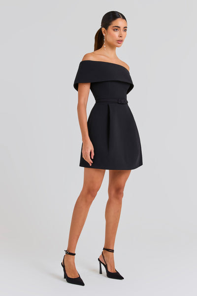 HARPER Mini Dress BLACK