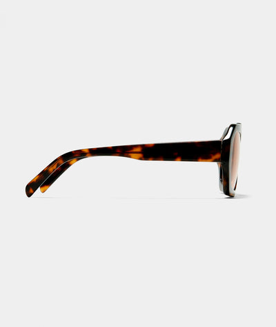 Riviera Leopard Cinnamon Sunglasses