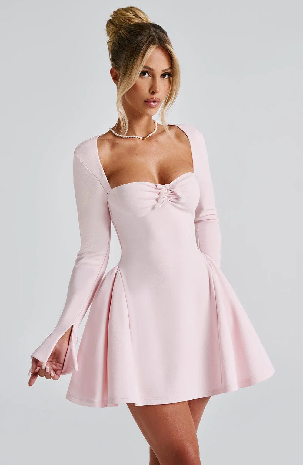 VEGA MINI DRESS - BLUSH