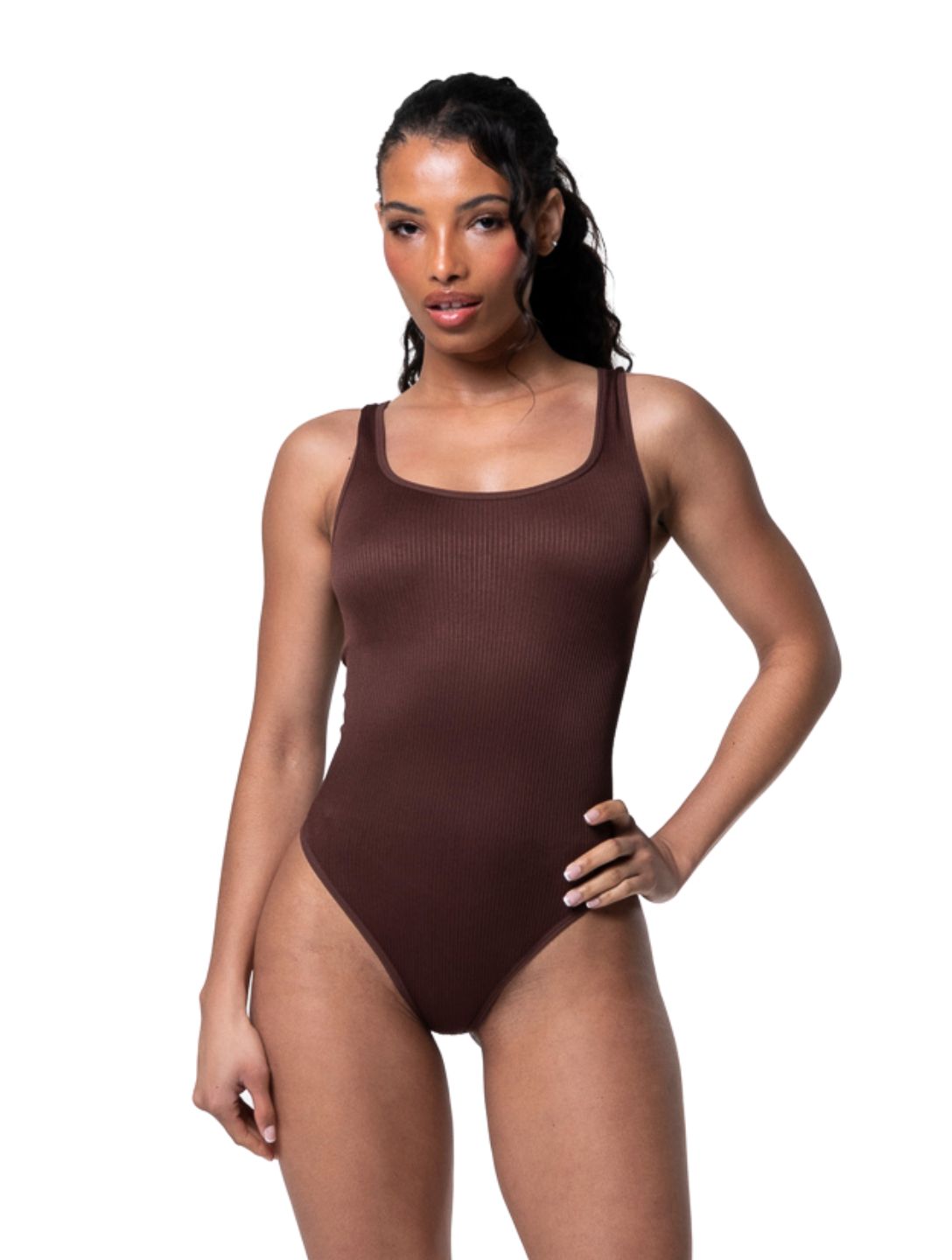 Baby Ribbed Snatched Shapewear Bodysuit