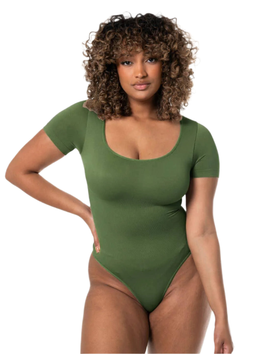 Isla Square Neck Thong Bodysuit