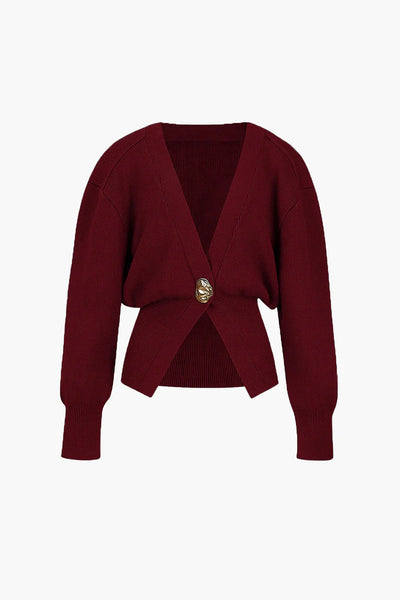 Isa Cropped Cardigan Knitwear